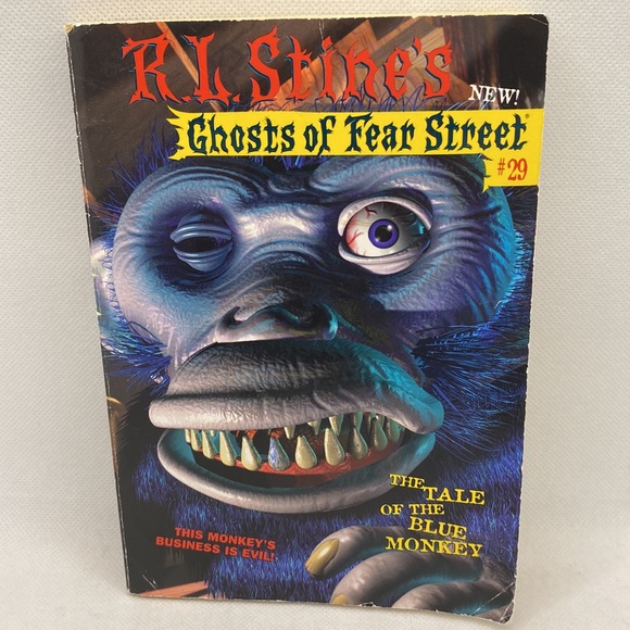R.L. Stine’s Ghosts of Fear Street #29 The Tale of The Blue Monkey 1998 Horror - Picture 12 of 12
